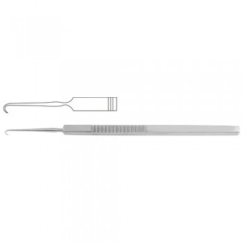 O'Conner Skin Hook Sharp Stainless Steel, 16 cm - 6 1/4"